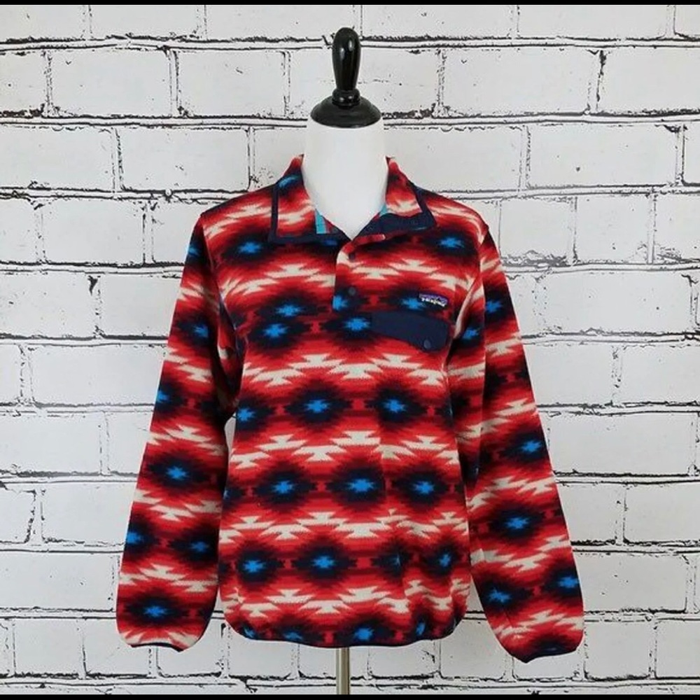 NWOT Patagonia Wild Desert Synchilla Size Small